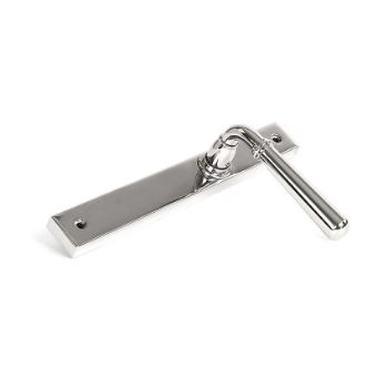 Picture of Polished Marine SS (316) Newbury Slimline Lever Espag Latch Set - 46405