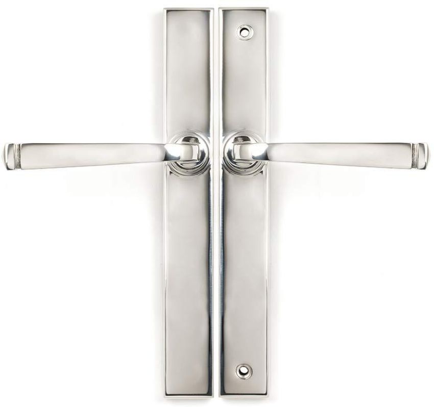 Picture of Polished Marine SS (316) Avon Slimline Lever Espag Latch Set - 46408