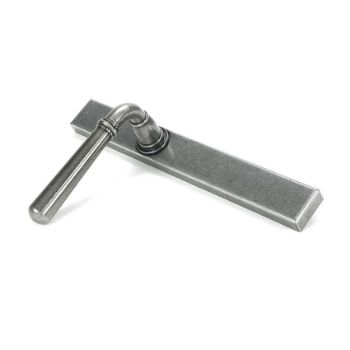 Picture of Pewter Newbury Slimline Lever Espag. Latch Set - 46412