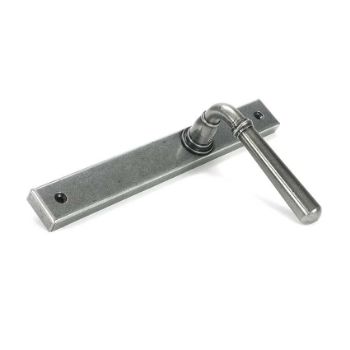 Picture of Pewter Newbury Slimline Lever Espag. Latch Set - 46412