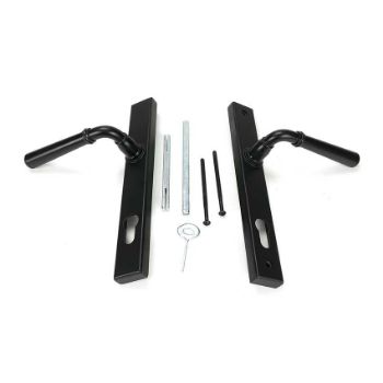 Picture of Matt Black Newbury Slimline Lever Espag. Lock Set - 46413