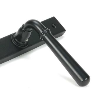 Picture of Matt Black Newbury Slimline Lever Espag. Lock Set - 46413