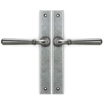 Picture of Pewter Newbury Slimline Lever Espag. Latch Set - 46412