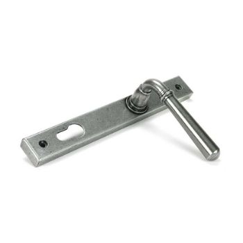 Picture of Pewter Newbury Slimline Lever Espag. Lock Set - 46414