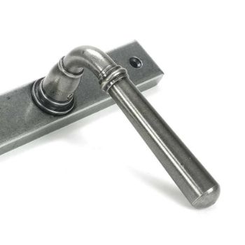 Picture of Pewter Newbury Slimline Lever Espag. Lock Set - 46414