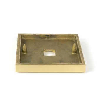 Picture of Satin Brass Brompton Centre Door Knob (Square) - 50896