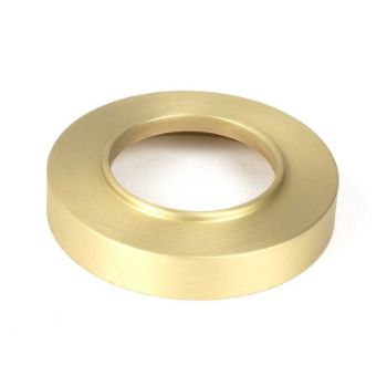 Picture of Satin Brass Round Thumbturn Set (Plain) - 50880