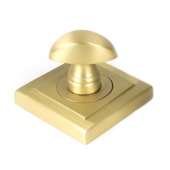 Picture of Satin Brass Thumbturn Set (Square) - 50883