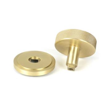 Picture of Satin Brass Brompton Centre Door Knob (Art Deco) - 50894