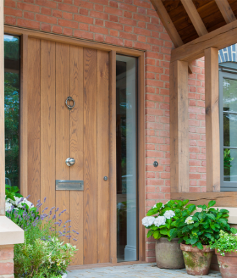 Finesse Fine Pewter Front Door Furniture