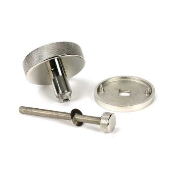 Picture of Polished Nickel Brompton Centre Door Knob (Plain) - 46742