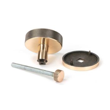 Picture of Polished Bronze Brompton Centre Door Knob (Plain) - 46750