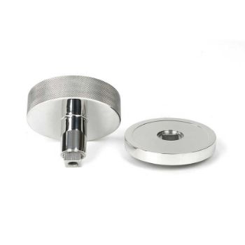 Picture of Polished Marine SS (316) Brompton Centre Door Knob (Plain) - 46766