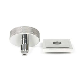 Picture of Polished Marine SS (316) Brompton Centre Door Knob (Square) - 46769