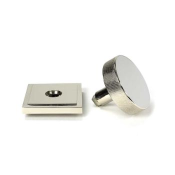 Picture of Polished Nickel Brompton Centre Door Knob (Square) - 46745