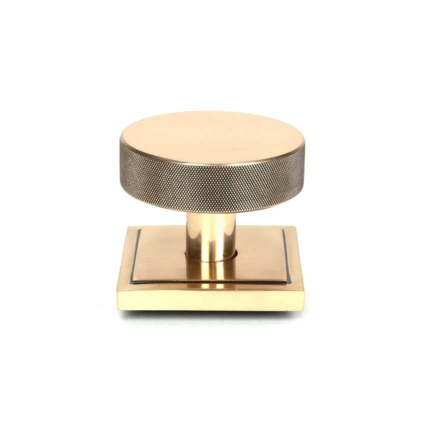 Picture of Polished Bronze Brompton Centre Door Knob (Square) - 46753