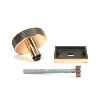 Picture of Polished Bronze Brompton Centre Door Knob (Square) - 46753