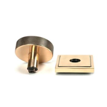 Picture of Polished Bronze Brompton Centre Door Knob (Square) - 46753