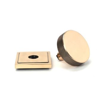 Picture of Polished Bronze Brompton Centre Door Knob (Square) - 46753