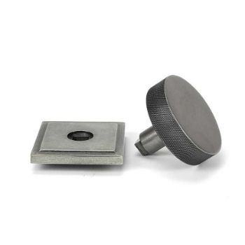 Picture of Pewter Brompton Centre Door Knob (Square) - 46765