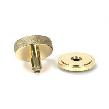 Picture of Polished Brass Brompton Centre Door Knob (Art Deco) - 50827