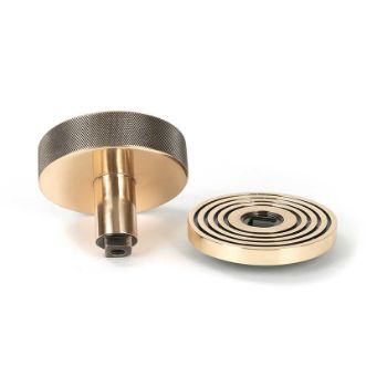 Picture of Polished Bronze Brompton Centre Door Knob (Beehive) - 46752