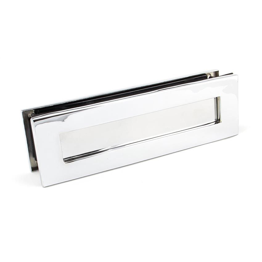 Picture of Polished Chrome Traditional Letterbox - 45444