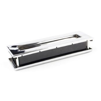 Picture of Polished Chrome Traditional Letterbox - 45444