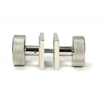 Picture of Polished Nickel Brompton Mortice/Rim Knob Set (Square) - 46785