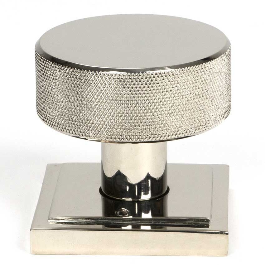 Picture of Polished Nickel Brompton Mortice/Rim Knob Set (Square) - 46785