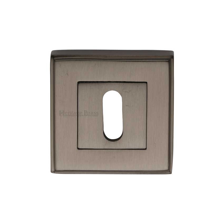 Picture of Art Deco Standard Escutcheon - DEC7000-MB