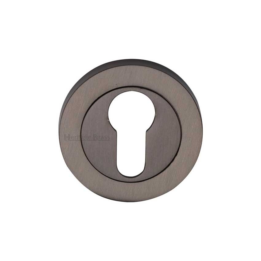 Picture of Euro Profile Cylinder Escutcheon in Matt Bronze Finish - RS2004-MB