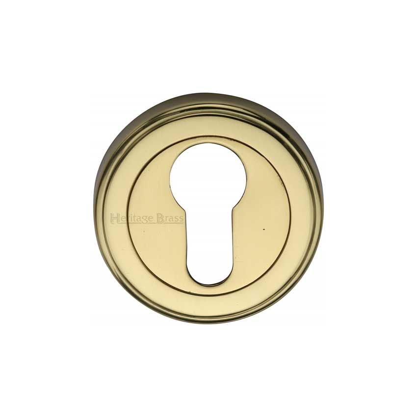 Picture of Traditional Euro Profile Escutcheon - V5020-PB