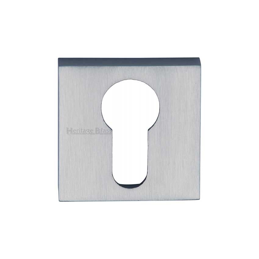 Picture of Square Euro Profile Escutcheon - SQ5004-SC