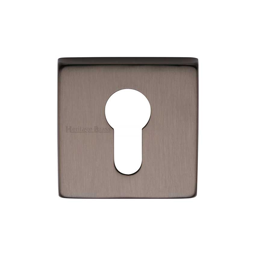 Picture of Square Euro Profile Escutcheon - SQ5004-MB