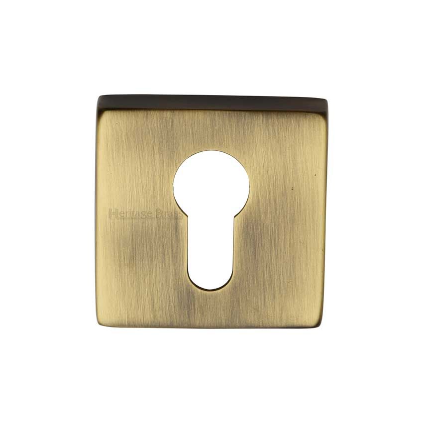 Picture of Square Euro Profile Escutcheon - SQ5004-AT