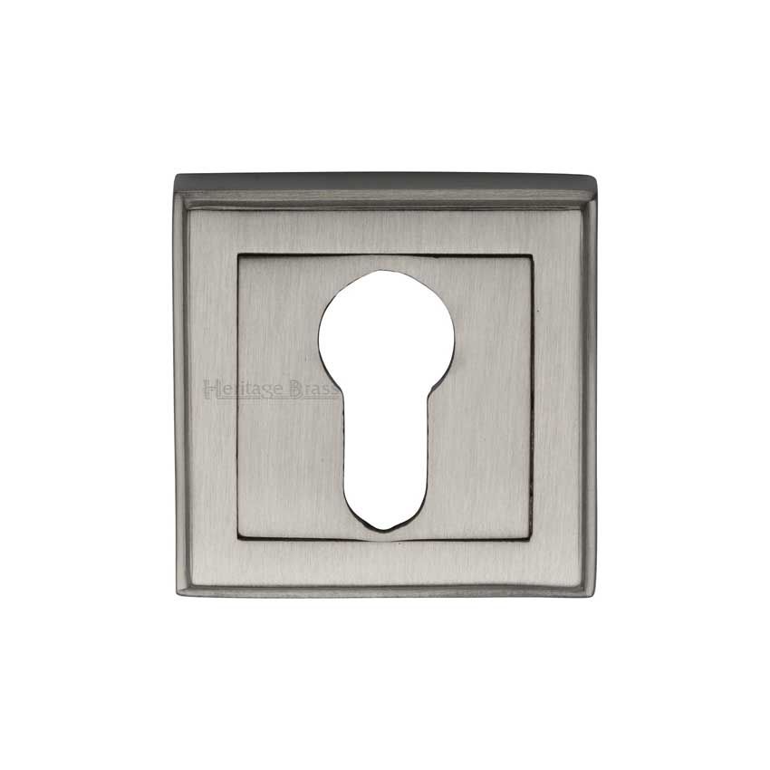 Picture of Art Deco Euro Profile Escutcheon - DEC7020-SN