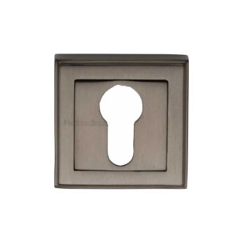 Art Deco Euro Profile Escutcheon - DEC7020MB Picture of Art Deco Euro Profile Escutcheon - DEC7020MB