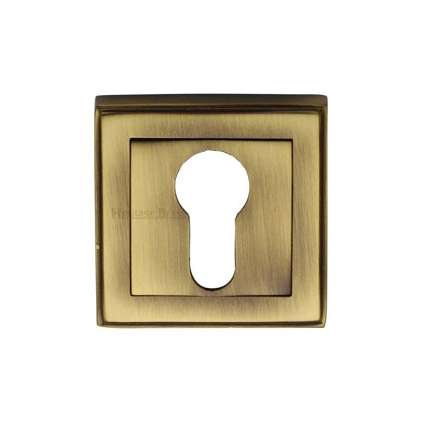 Picture of Art Deco Euro Profile Escutcheon - DEC7020-AT