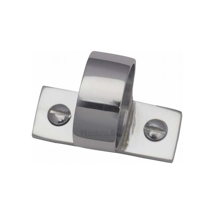 Picture of Heritage Brass Sash Ring In Polished Chrome - V1120PC