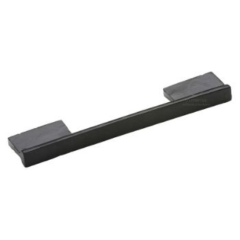 Smooth Black Anvil Cabinet Handle  - FB317 - 160mm version