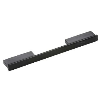 Smooth Black Anvil Cabinet Handle  - FB317 - 192mm version