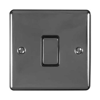 1 Gang 10Amp 2Way Single Switch in Black Nickel  - EN1SWBNB Picture of 1 Gang 10Amp 2Way Single Switch in Black Nickel  - EN1SWBNB