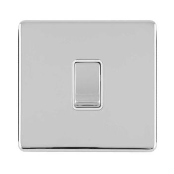 1 Gang 20Amp Dp Switch With Flat Concealed Fixing In Polished Chrome - ECPC20ADPSWW Picture of 1 Gang 20Amp Dp Switch With Flat Concealed Fixing In Polished Chrome - ECPC20ADPSWW