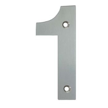 Picture of 4" STEELWORX Numerals (Grade 304) - NUM10100