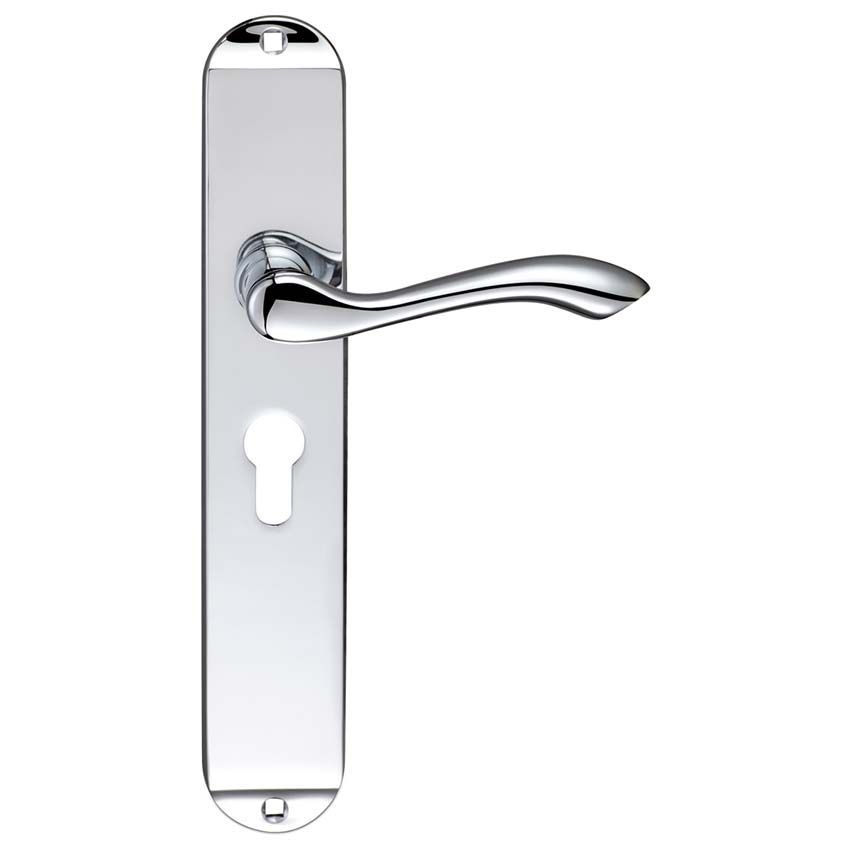 Picture of Arundel Euro Cylinder Lock Handle - FB031EPCP