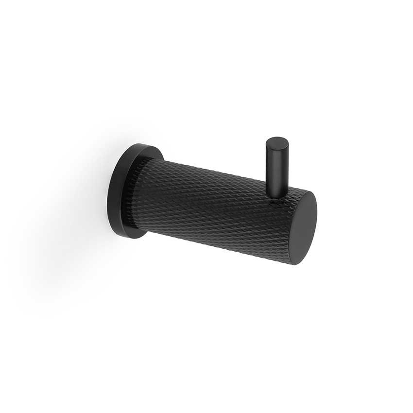 Picture of Alexander and Wilks Brunel Knurled Coat Hook - AW775BL