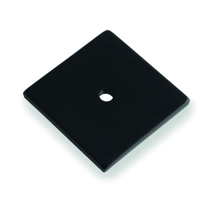 Picture of Square Backplate in Matt Black - AW893-38-BL