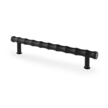 Picture of Bamboo T-bar Pull Handle in Matt Black - AW809B-160-BL