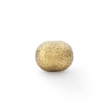 Picture of Patrice Hammered Horizontal Oval Cupboard Knob - AW824-ABZ